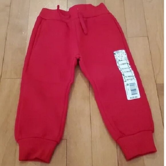 Baby Boys Girls Christmas Elf Hoodie Sweatshirt & Jogger Pants Size 12 18 mo NWT - Picture 3 of 3